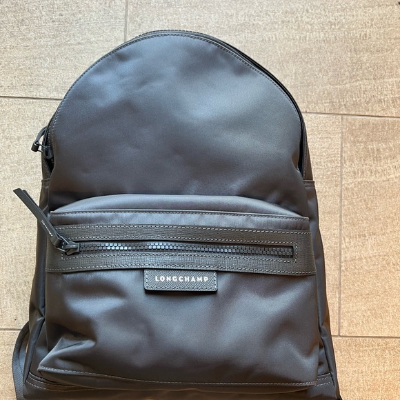 Longchamp Charcoal Backpack NWOT